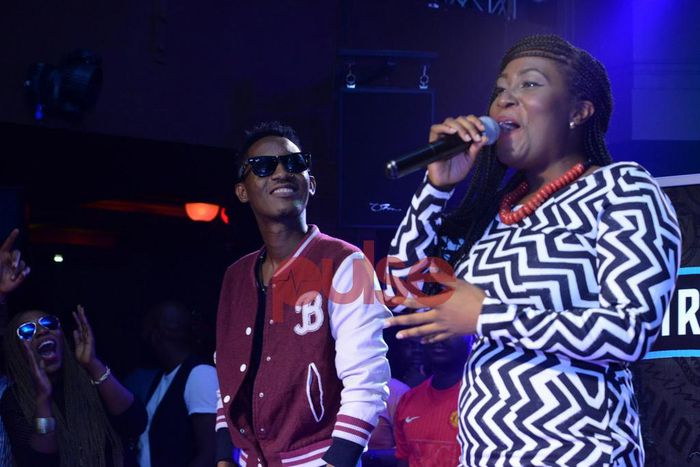 Jesse Jagz and Ruby at Industry Nite in April, 2015.