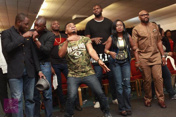 Nikki Laoye, Yaw Naija others dancing in the Spirit in London