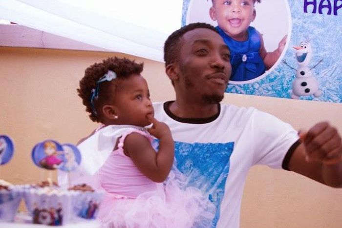 Bovi at daughter's first birthday