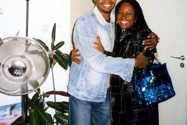 Basketmouth and Patience Ozokwor in Berlin