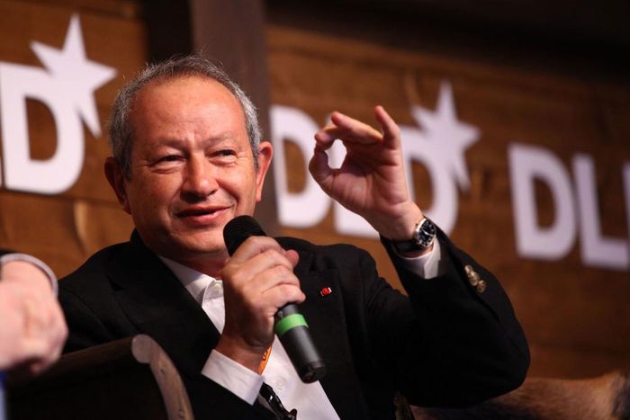Billionaire Egyptian businessman, Naguib Sawiris