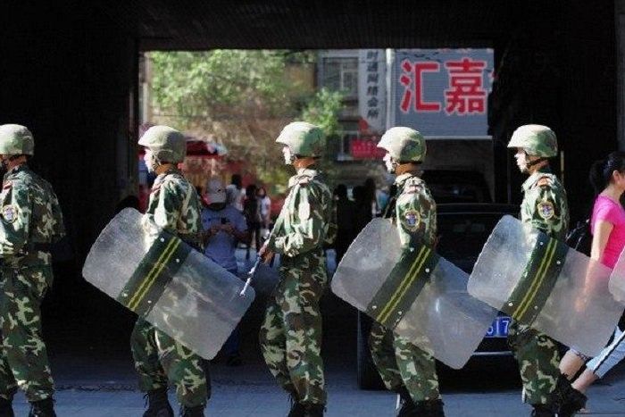 At least five Chinese police reported killed in Xinjiang knife attack