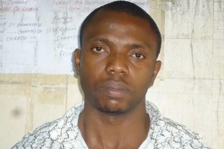 The suspect, Ozoh Ikenna