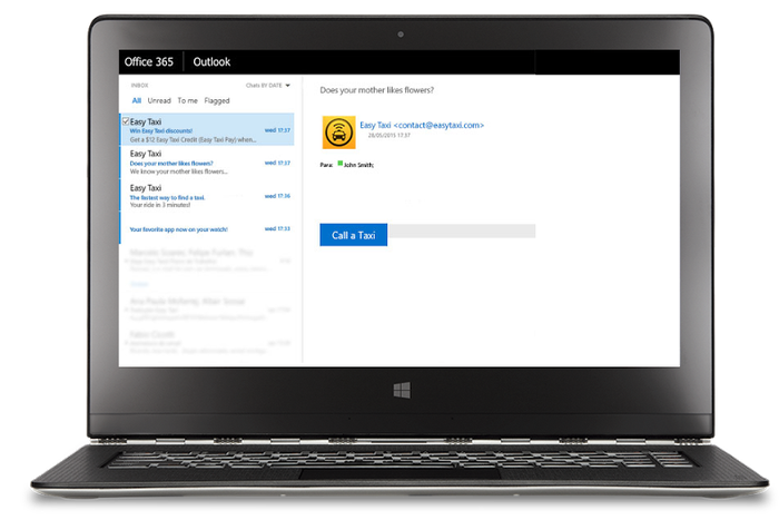 Easy Taxi for Microsoft Outlook
