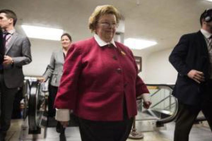 U.S. Senator Mikulski gives Obama key vote to protect Iran nuclear deal
