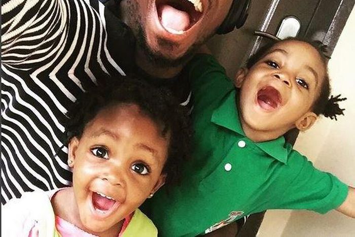 Timi Dakolo and his kids