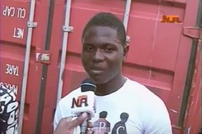 Lasisi Akeem, A 25 year old was the only survivor of the trailer accident that happened yesterday