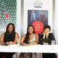 From left, Mobolaji Sadare, Buyer Grey Velvet Nigeria, Wadami Amolegbe - Creative Director Fashion Focus, Amaka Osakwe - Creative Director, Maki Oh & Jennifer Onochie - Program Manager, Arts & Creative Industries of British Council Nigeria at the Lagos...