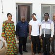 Nana Akufo-Addo also donated an undisclosed amount of cash to Justice, to aid him in his medical expenses.