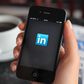 The LinkedIn app on a mobile phone