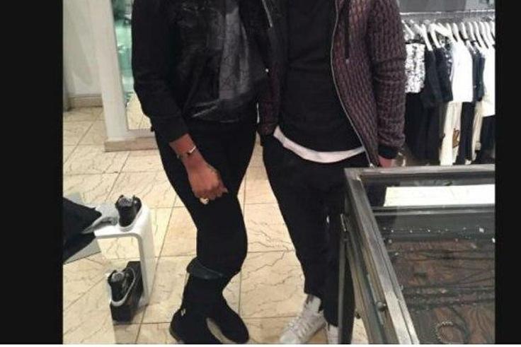 Ebube Nwagbo with Lionel Messi