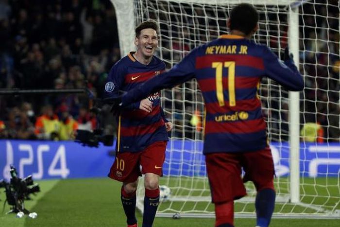 Beaming Messi back playing like he was never away