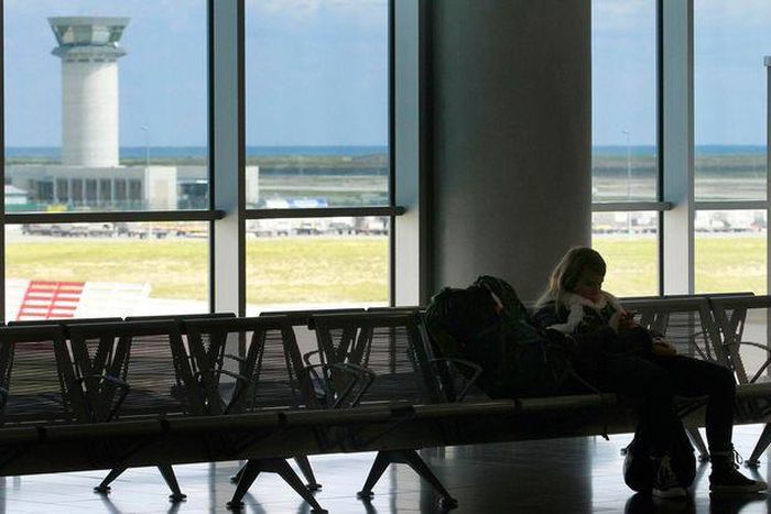 A German mother and daughter deported from Israel after their visas expired refuse to leave the Larnaca airport in Cyprus.