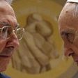 Cuban President Raul Castro met Pope Francis during a private audience at the Vatican in May