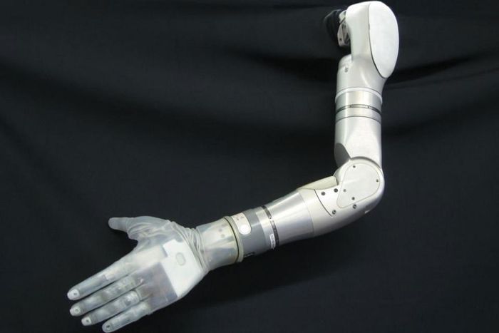 The robotic arm used in the test