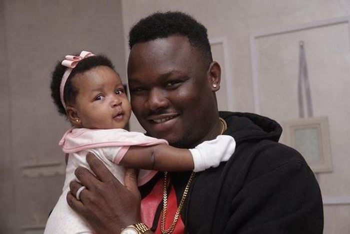 Dr. Sid and his baby daughter