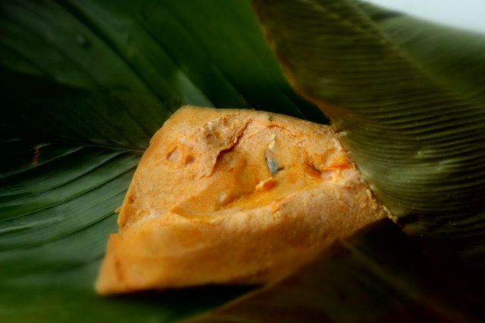 Moinmoin with leaves