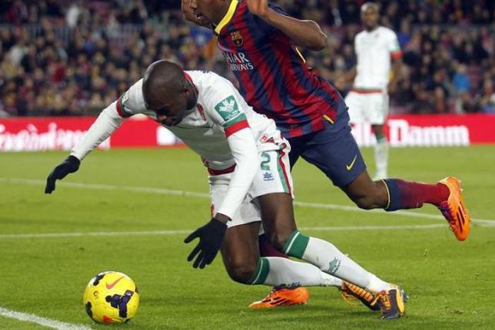 Villa sign young forward Traore from Barcelona