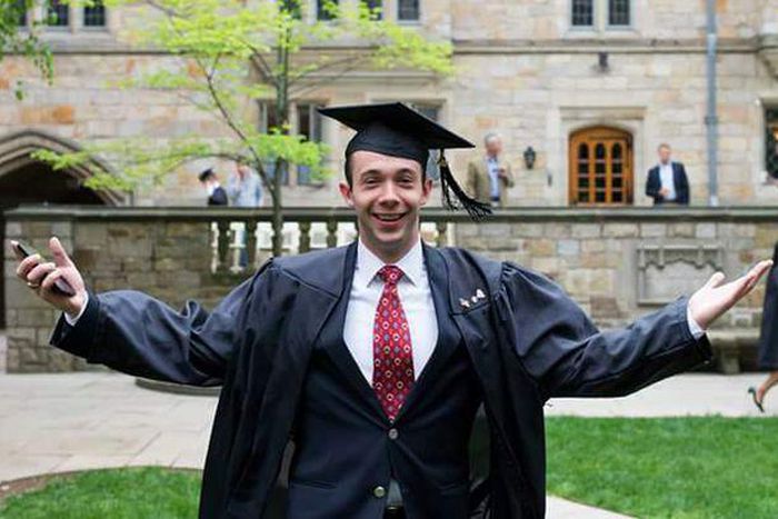 University undergraduate, Tyler Carlisle, leaps to his death after stabbing friend in the neck during threesome