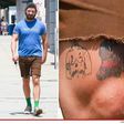 Shia LaBeouf tattoos Tupac Shakur on his left thigh