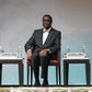 The new president of the African Development Bank (AfDB) Akinwumi Adesina of Nigeria sits during his investiture ceremony in Abidjan on September 1, 2015.  REUTERS/Luc Gnago
