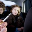 smoking with children inside cars