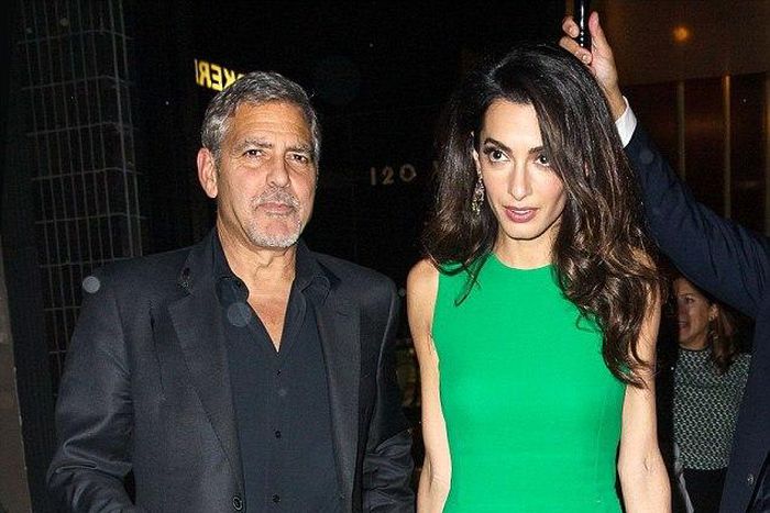 George and Amal Clooney