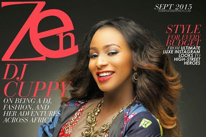 DJ Cuppy for ZEN Magazine September 2015/8th anniversary issue
