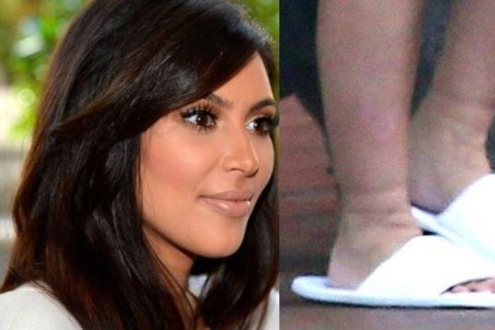 Kim Kardashian suffers swollen feet during 2nd pregnancy