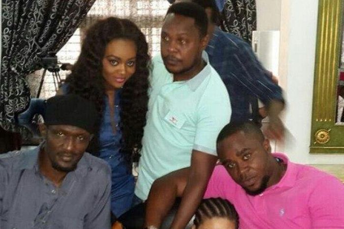 Cross section of Monica Omorodion's upcoming movie project 'Deep Fever.'