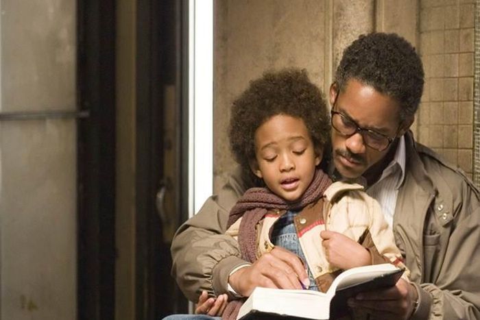 Will Smith in "The Pursuit of Happiness."