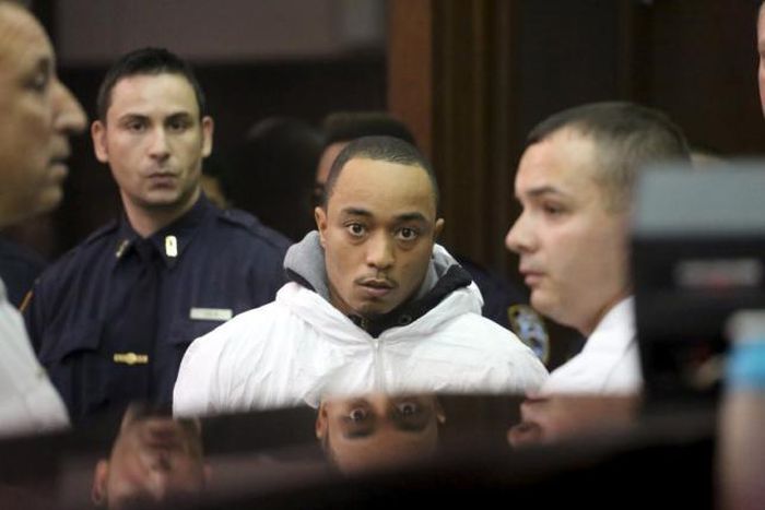 Suspect in murder of N.Y.C. officer due in court for drug sentencing