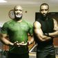 Pastor Paul Adefarasin with trainer, Dominic Mudabai