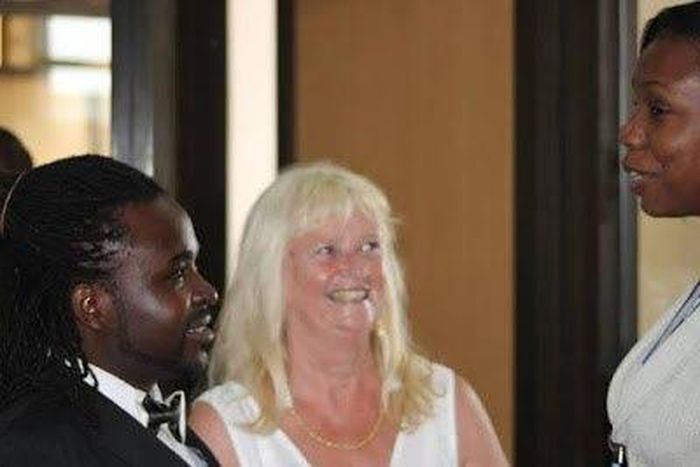 Ugandan singer, Ronald Ssemawere, 26, weds his 68-yr-old lover, Mona Lisa Larsson