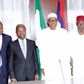 President Muhammadu Buhari and Vice President, Yemi Osinbajo meet with officials of the Nigerian Sovereign Investment Authority in Abuja on Wednesday, September 9, 2015,