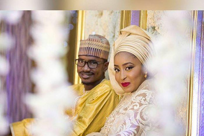 The Bride and Groom  - Aisha and Abubakar