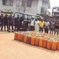 NSCDC operatives parade oil vandals arrested in a series of operations