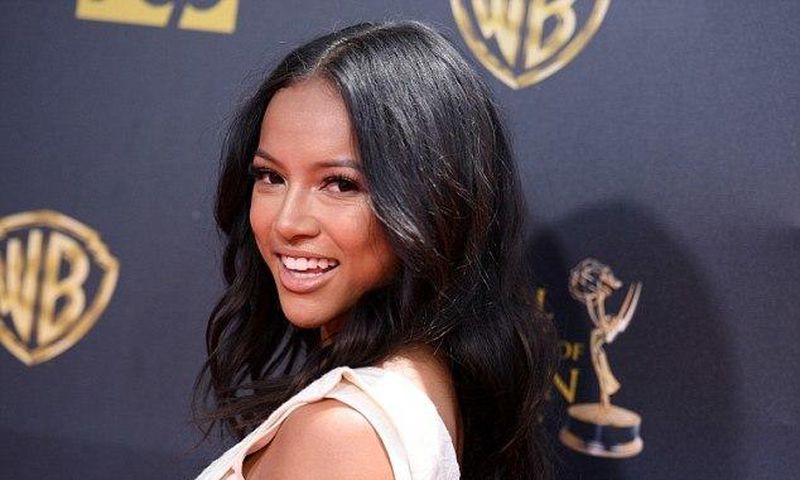 Karrueche Tran at Daytime Emmy Awards 2015