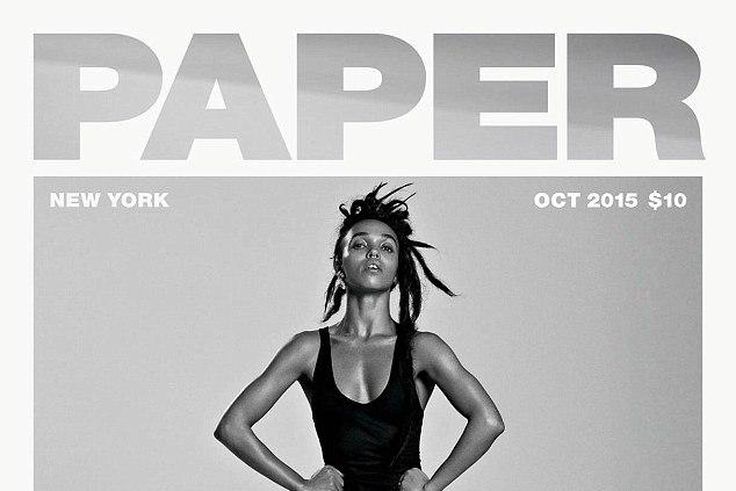 FKA Twigs covers Paper Magazine October 2015 issue