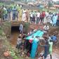 A car carrying four people plunged off a bridge due to break failure