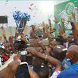 Enyimba receive their NPFL trophy