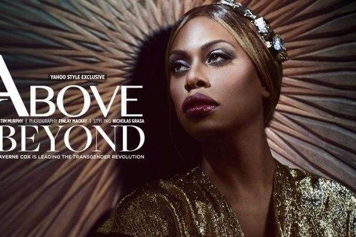 Transgender actress, Laverne Cox, stuns as she covers Yahoo! Style latest edition