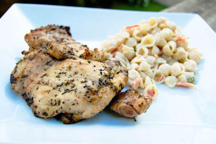 marinated grilled chicken thights
