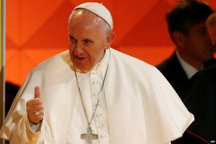 The Pope has spent the past week visiting the US