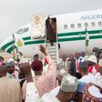 President Muhammadu Buhari leaves Abuja for New York on September 24, 2015.
