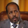 Somali President Hassan Sheik Mohamud speaks during a Reuters interview at the Presidential Palace in capital Mogadishu September 16, 2015. REUTERS/Feisal Omar