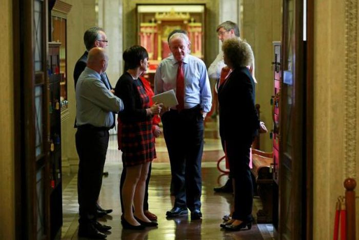 Britain calls for talks to calm Northern Ireland crisis