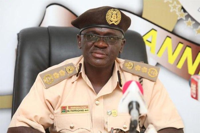 Comptroller General of the Nigeria Immigration Service (NIS), David Parradang.