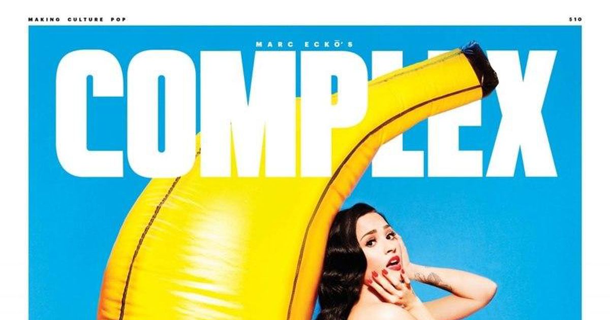 Singers goes topless for a risqué Complex Magazine cover feature ...