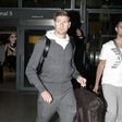 Steven Gerrard arrives England